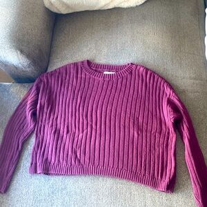 Purple LA Hearts Sweater